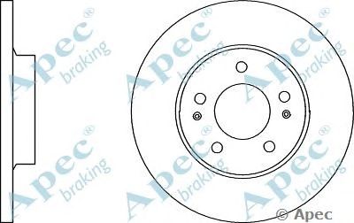 APEC BRAKING dsk3090 -  Тормозной диск